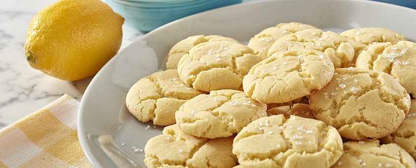 Lemon Crinkle Top Cookie